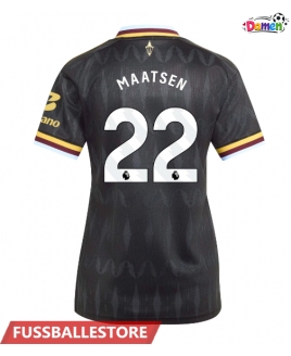 Günstige Aston Villa Ian Maatsen #22 Auswärtstrikot Damen 2026-27 Kurzarm